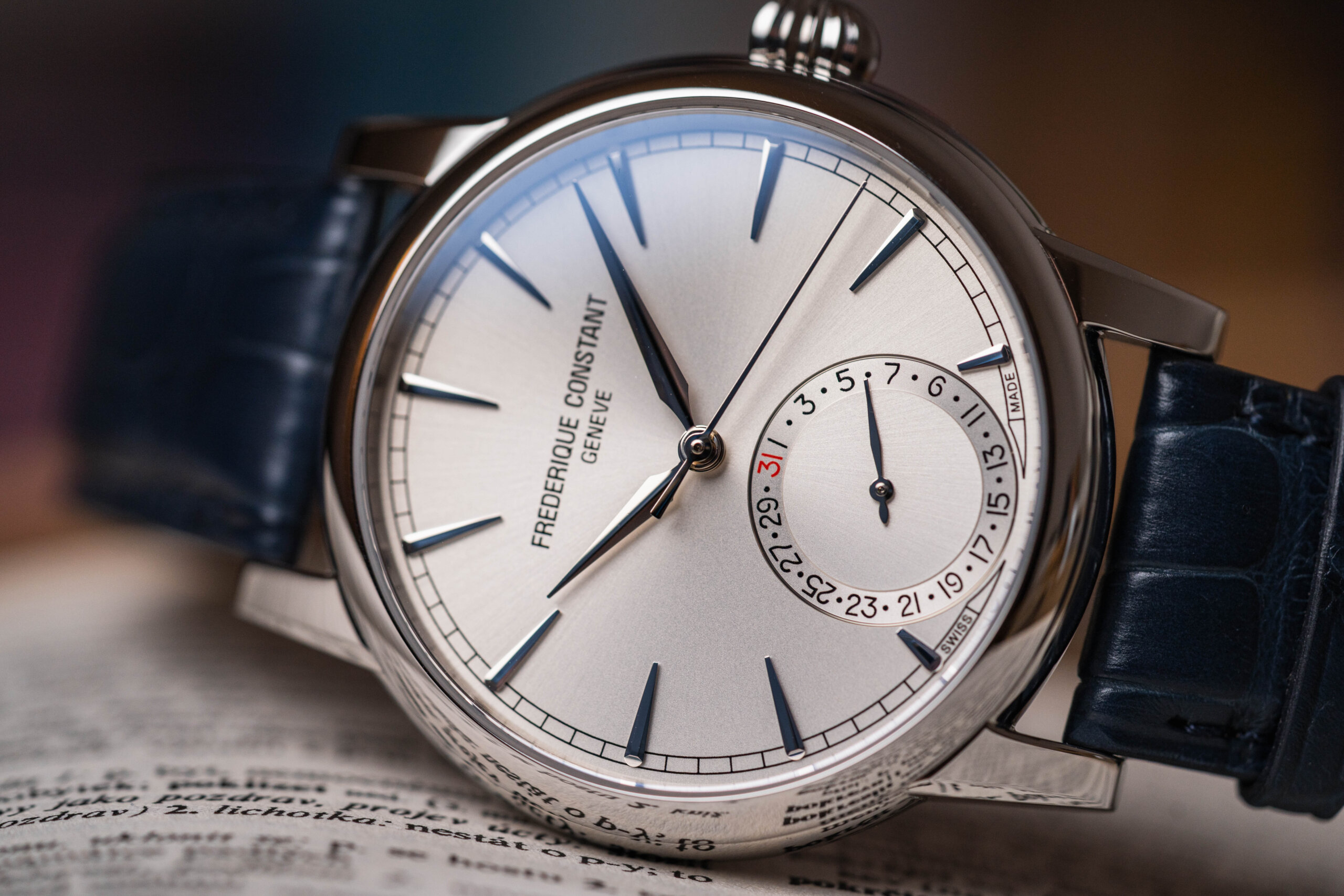 Frederique Constant Classic Date dress watch.