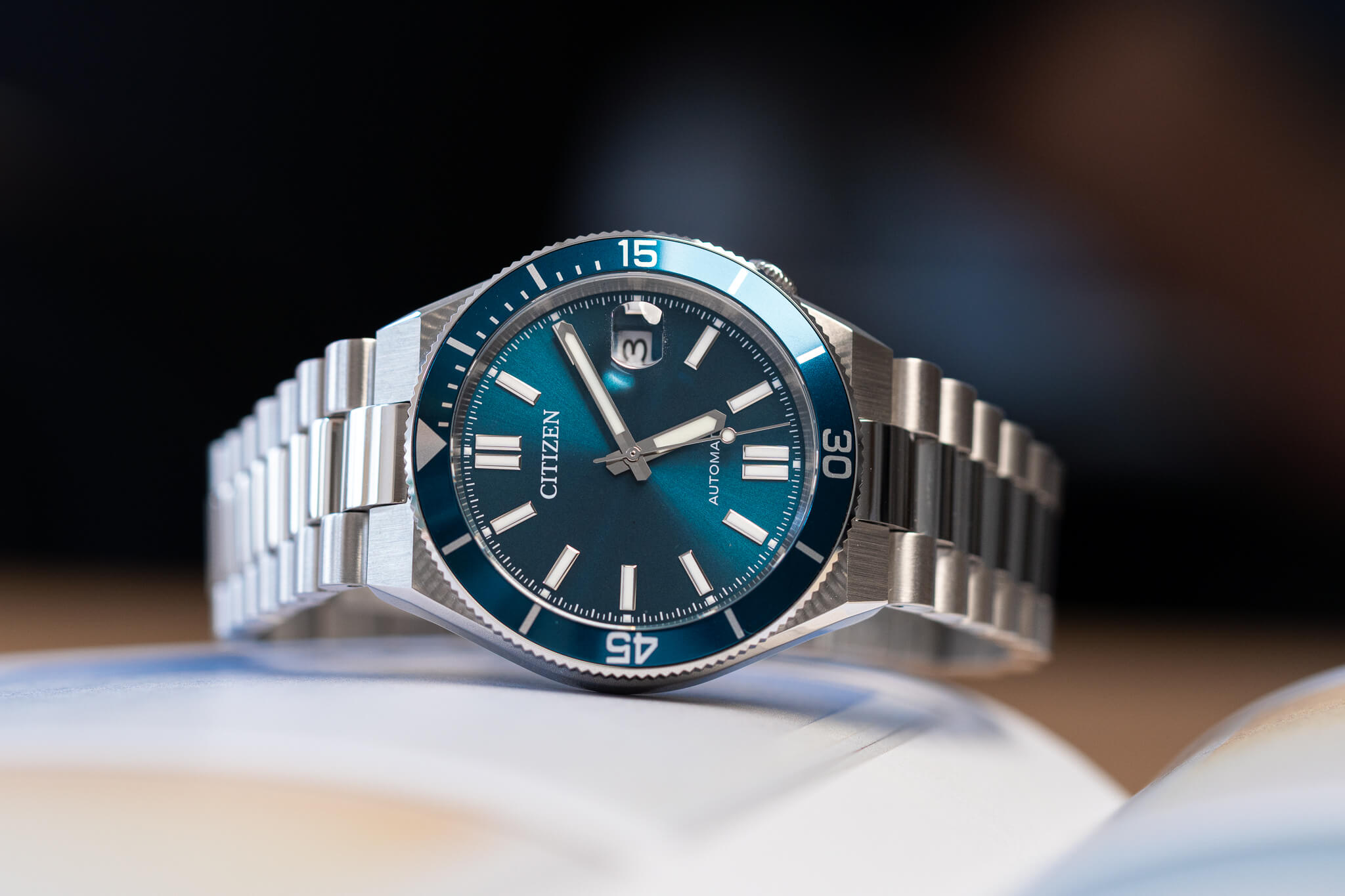 The new, improved Citizen Tsuyosa Shore watch.