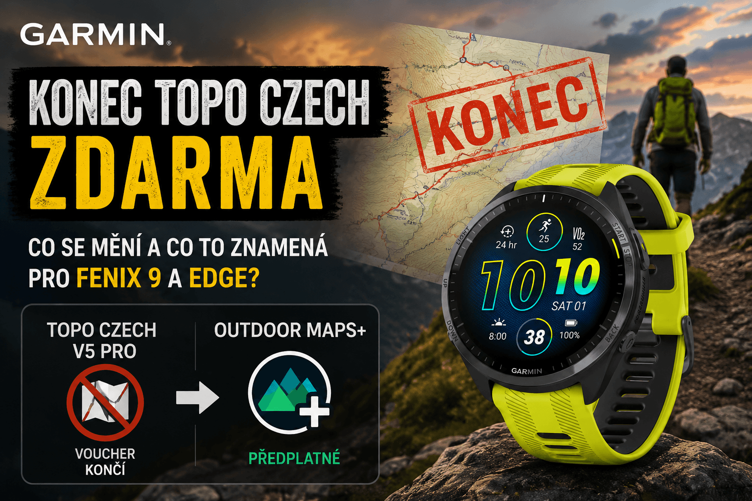 Garmin Is Cutting Off Free Maps: The Timing with the Fenix 9 Is No Coincidence